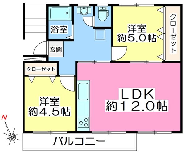 滝山団地 間取図・土地図