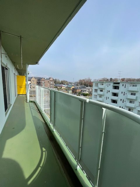 東新井団地 現地写真（バルコニー）