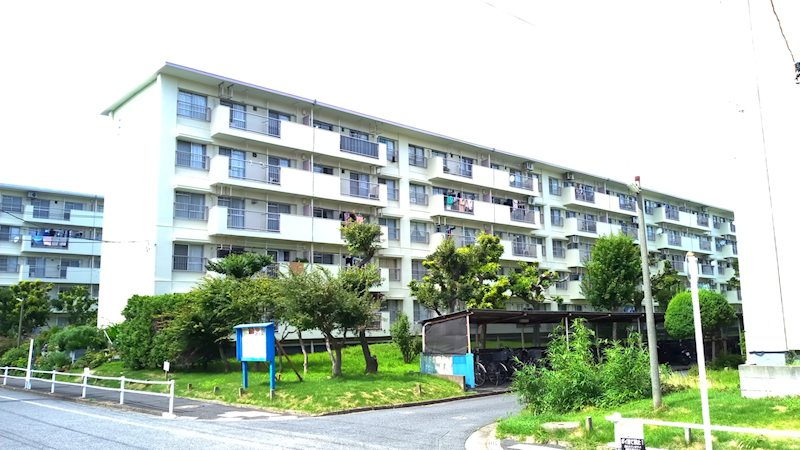 八潮伊草団地 現地写真
