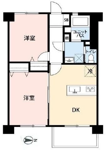 北砂四丁目住宅 間取図・土地図