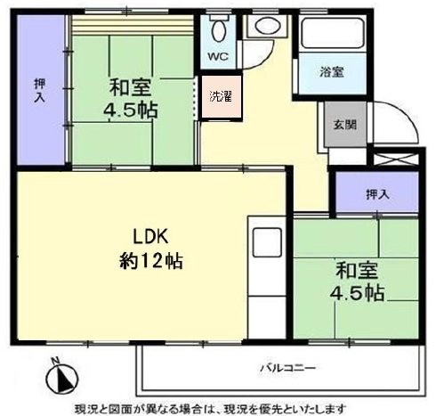 金杉台住宅（2丁目） 間取図・土地図