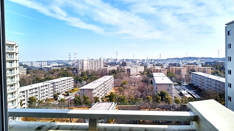 落合団地3-4 眺望写真