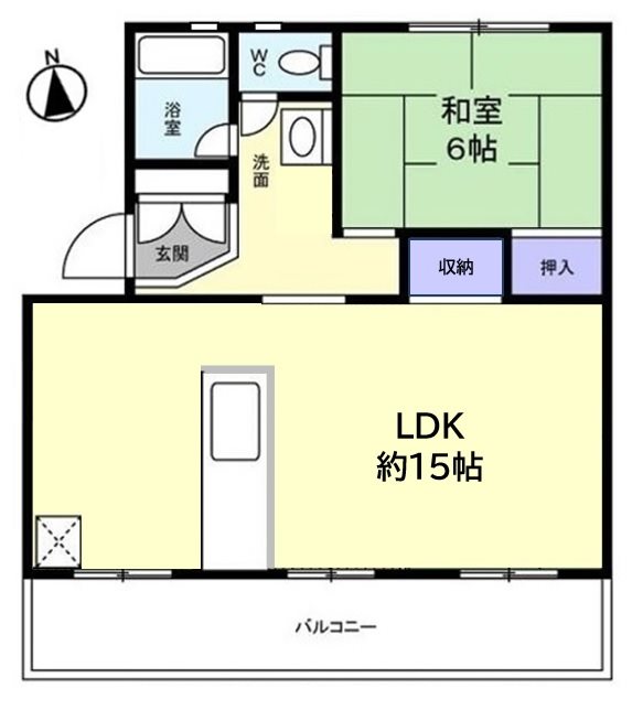 村上団地3街区 間取図・土地図