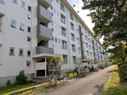 新栄町団地2街区 現地写真