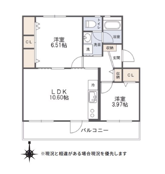 高洲三丁目住宅 間取図・土地図