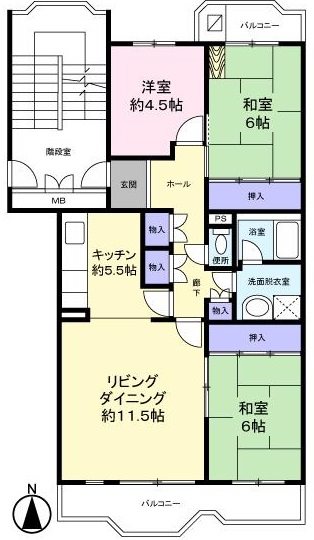 東鷲宮ニュータウン駅前通り（6街区） 間取図・土地図