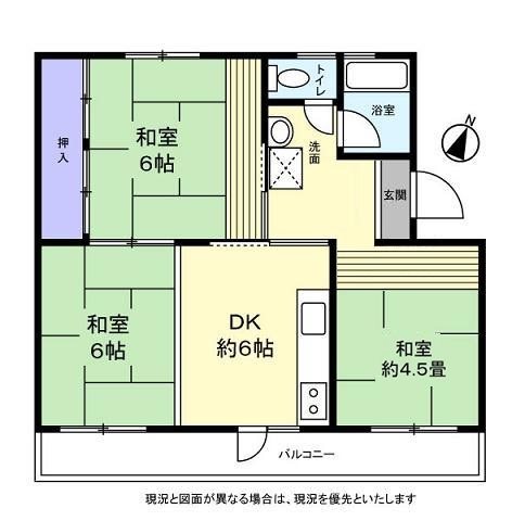 高津団地5街区（大和田新田） 間取図・土地図