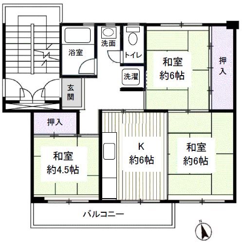 みさと団地（8街区） 間取図・土地図