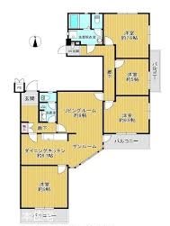 清水口第3住宅 間取図・土地図