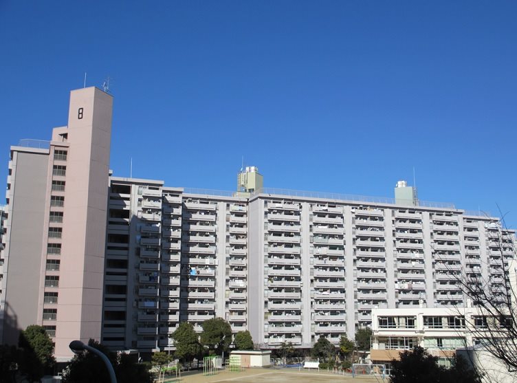 南砂住宅8号棟 現地写真