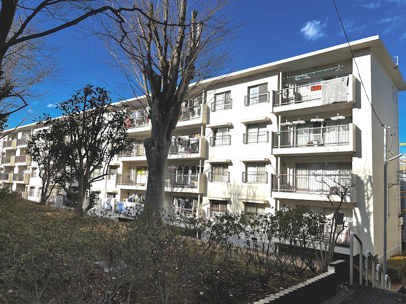 たまプラーザ団地6街区3号棟 現地写真