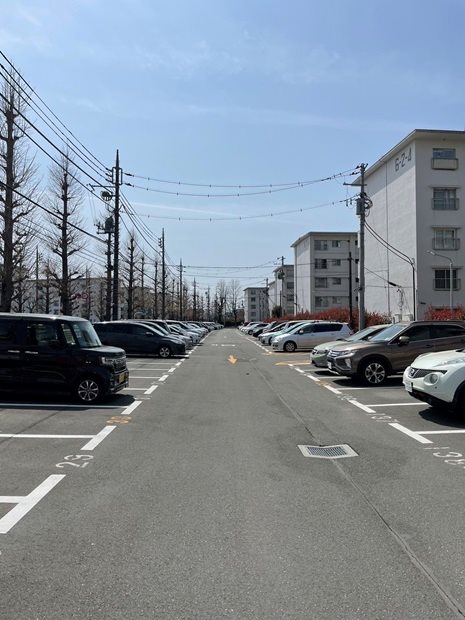滝山団地2街区 共用部写真（駐車場）