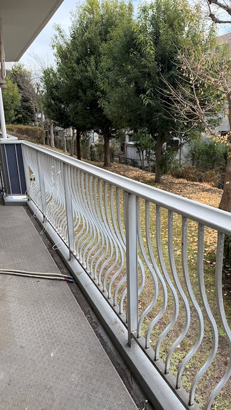 厚木そりだハイツ（4階建） 現地写真（バルコニー）
