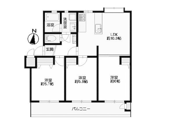 湘南西部住宅 間取図・土地図