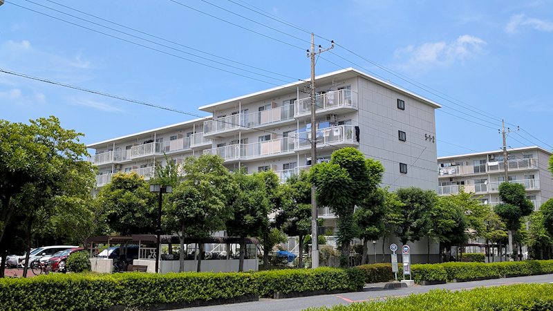 三郷早稲田団地（5丁目） 現地写真